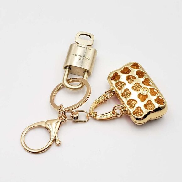 100% Auth Louis Vuitton Lock & Key with unbranded Bagcharm, Keycharm, Keychain - Picture 4 of 7